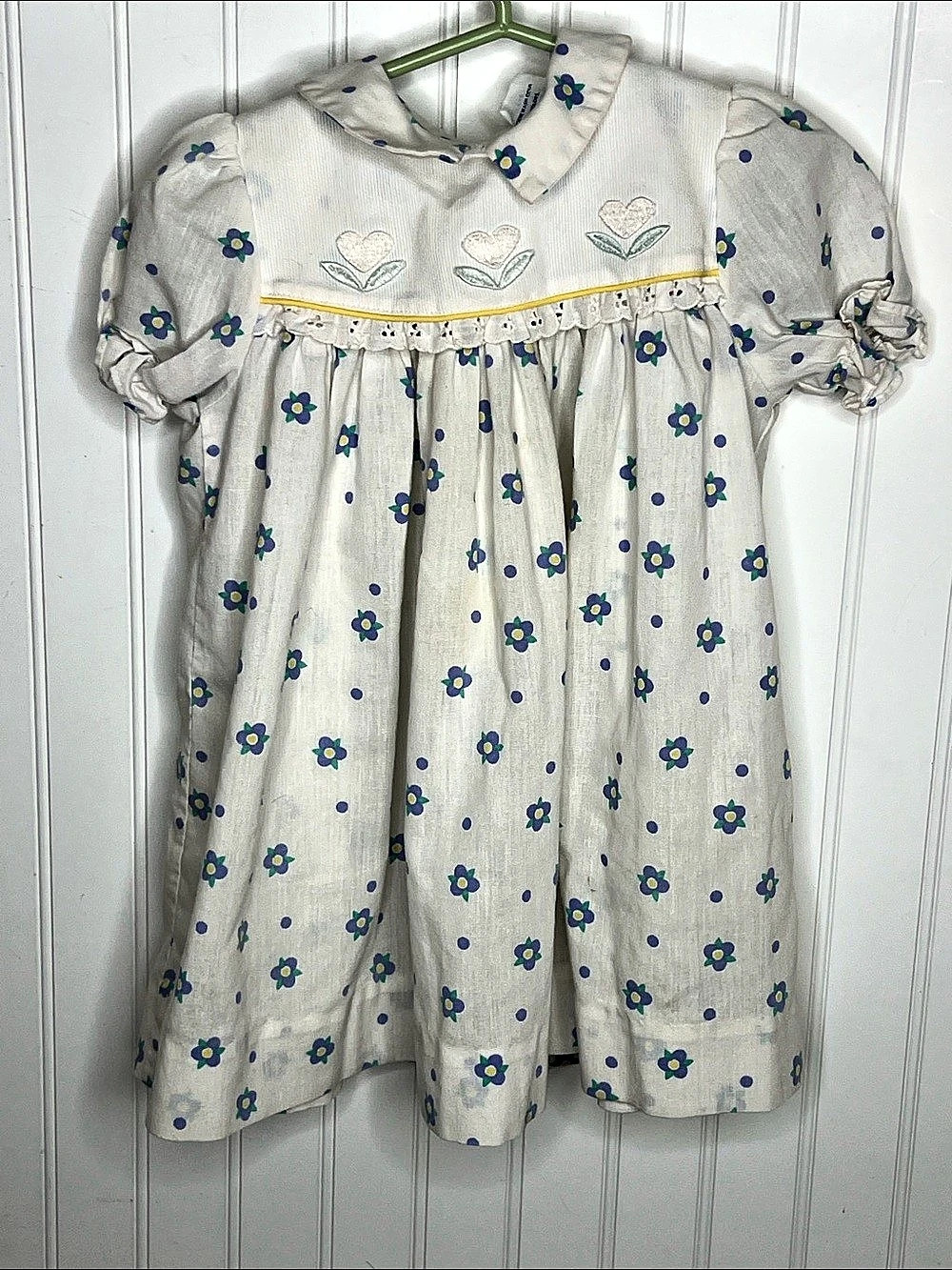 Polly Flinders Girls Size 4T Floral Dress Like New